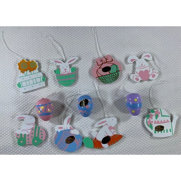 Easter-Themed Decorative Tree Multicolor Twisted Branches Flowers Ornaments 18" - Picture 9 of 15